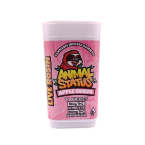 Animal Status Apple Guava THC Gummies 500mg