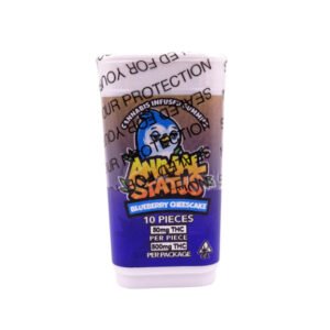 Animal Status Blueberry Cheesecake THC Gummies 500mg