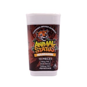 Animal Status Mandarin THC Gummies 500mg