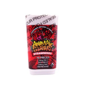 Animal Status Strawberry THC Gummies 500mg