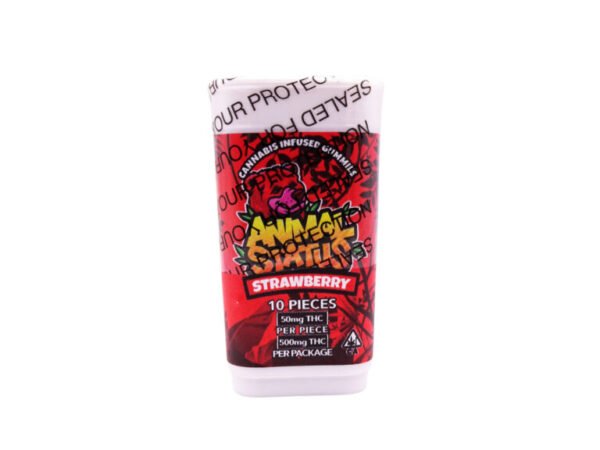 Animal Status Strawberry THC Gummies 500mg